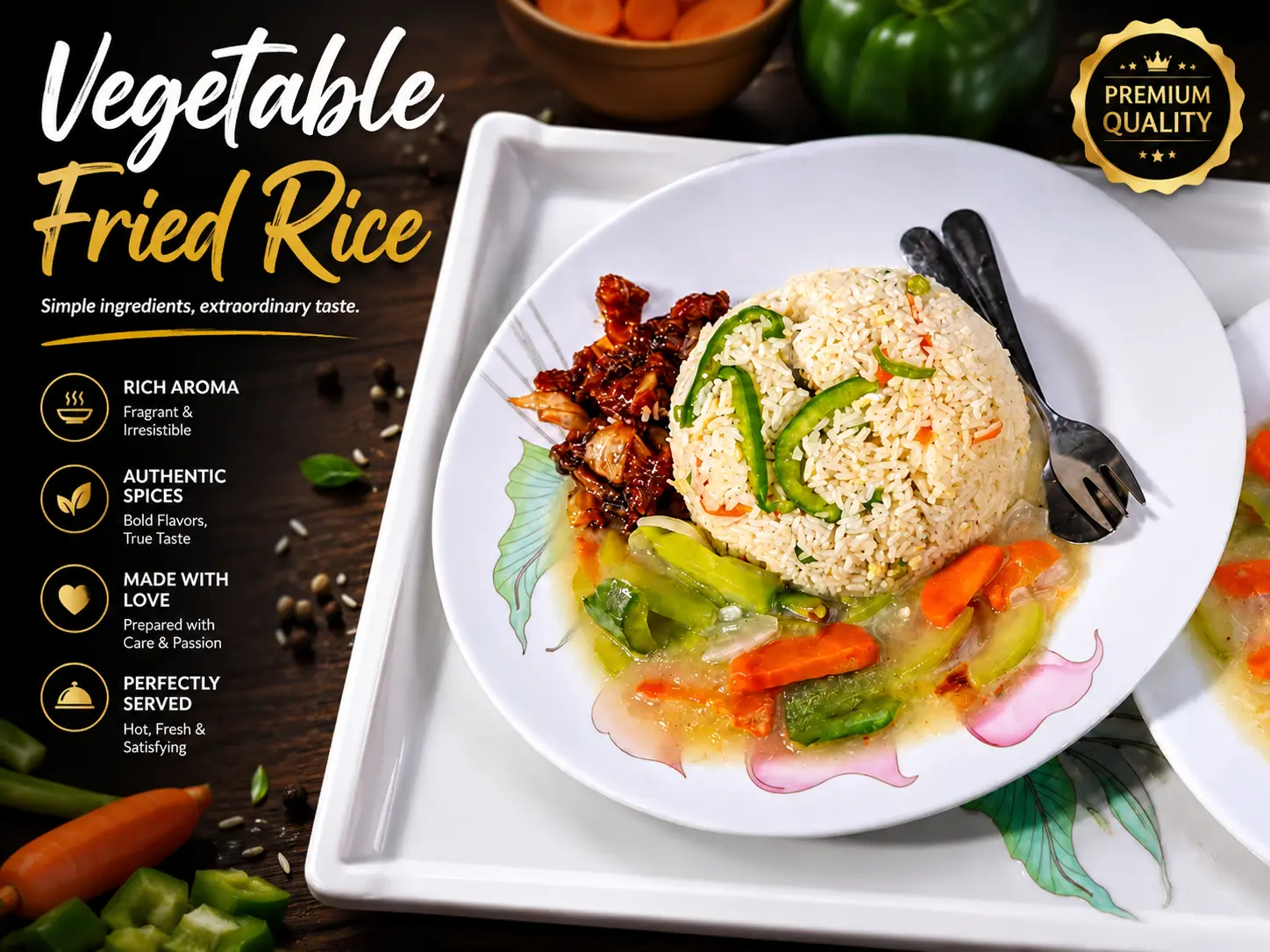 Fried Rice + Sizzling